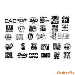 fathers day svg bundle digital download files