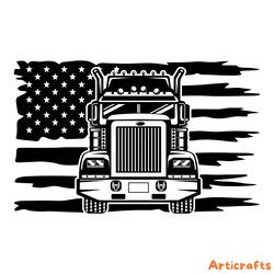 us big truck svg digital download files