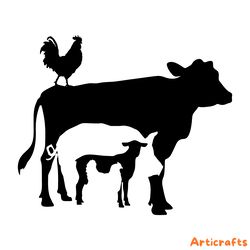 farm animals svg digital download files