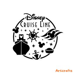 dis ney cruise line word bubble svg file for vinyl cutting machines