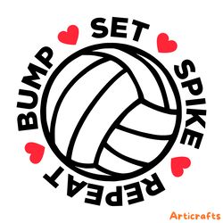 volleyball cricut digital download files