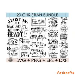 christian svg bundle digital download files