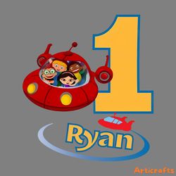 little einsteins birthday image personalized any name number png clipartdigital file subli