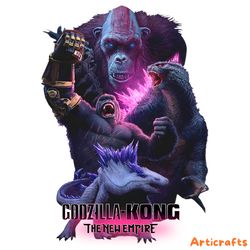 godzilla x kong the new empire reptilian monster png