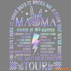 mama the motherhood tour png instant download 30