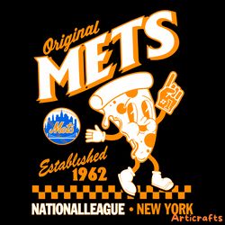 mets established since 1962 national league svg