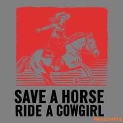 save a horse ride a cowgirl lgbt+ svg digital download files