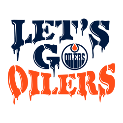 41edmonton hockey lets go oilers nhl svg