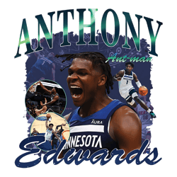 75anthony edwards minnesota timberwolves player png