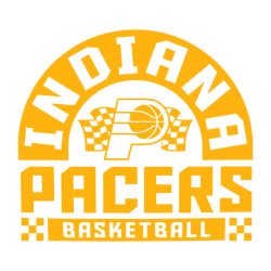 146checkered indiana pacers basketball svg