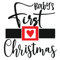 baby's first christmas svg, baby christmas svg, 1st christmas svg, baby svg, first christmas svg, digital download (5)