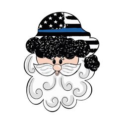 police officer christmas santa svg, santa christmas svg, santa clipart, holidays svg, digital download