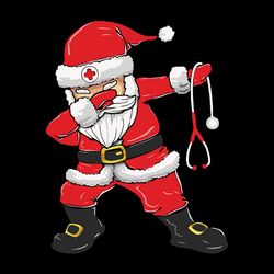 dabbing santa nurse svg, nurse christmas svg, santa christmas svg, santa claus svg, digital download