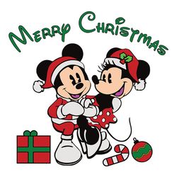 mickey and minnie merry christmas svg, disney christmas svg, love svg, santa svg, digital download
