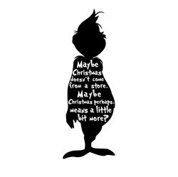 grinch maybe christmas svg, grinch quotes svg, christmas svg, grinchmas svg, the grinch svg, digital download (1)