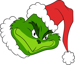 grinch santa hat svg, grinch christmas svg, christmas svg, grinchmas svg, the grinch svg, digital download (1)