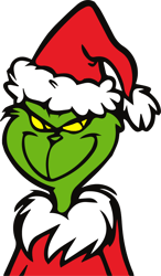 grinch santa svg, grinch christmas svg, christmas svg, grinchmas svg, the grinch svg, digital download (6)