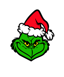 grinch santa hat svg, grinch christmas svg, grinch head svg, grinchmas svg, the grinch svg, digital download