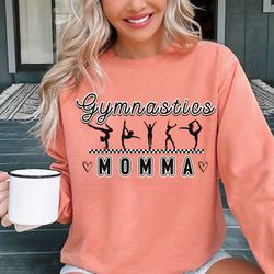 Gymnastics mom Sweatshirt, comfort colors sweatshirt, in my gymnastics mom era, gymnast mom crewneck, gymnastics sweatsh