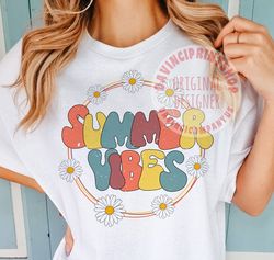 summer vibes png, retro summer png, summer t shirt design, beach png, floral summer png for sublimation, summer sublimat
