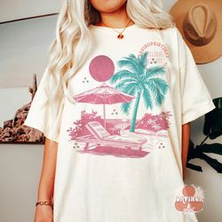 summer shirt png, beach png, beach vibes png, summer aesthetic, tee design, 70s png, png file for sublimation, sublimati