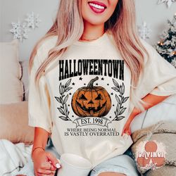 halloweentown 1998xen png, halloween shirt png, retro halloween png, halloween pumpkin png, fall png, sublim