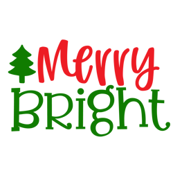 merry bright svg, christmas svg, merry christmas svg, christmas svg design, christmas logo svg, digital download