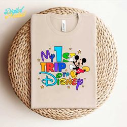 my 1st trip to disney mickey mouse svg