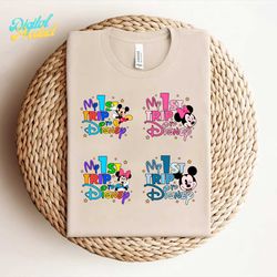 my 1st trip to disney mickey minnie mouse svg bundle