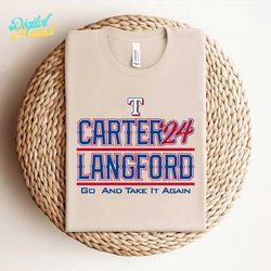 texas carter langford 24 go and take it again svg