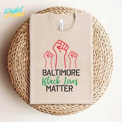 baltimore black lives matter t-shirt