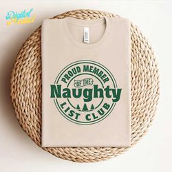 proud member of the naughty list club