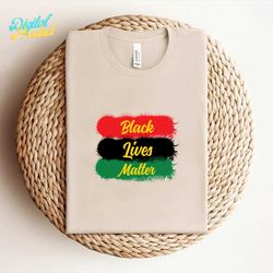 -black lives matter t shirt svg png