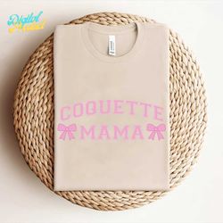 coquette mama svg, mama svg, pink bow