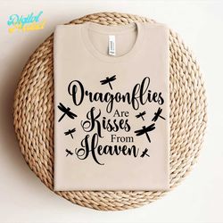 dragonflies- are kisses from heaven svg