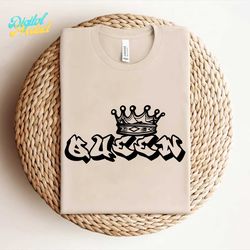 queen crown svg, queen svg, black girl