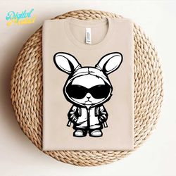 hip hop bunny svg, svg, easter bunny svg