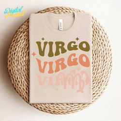 virgo svg, retro zodiac svg, zodiac svg