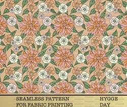 seamless floral png, sublimate download, digital paper, printable, flowers, boho, country, background.