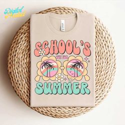 summer break schools out for summer svg