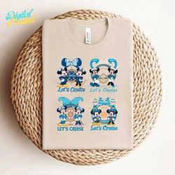 disney mickey minnie lets cruise 2024 png bundle