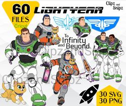 lightyear svg layered images clipart png instant digital download buzz lightyear cat sox cricut shirts crafts