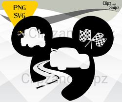 cars mickey ears svg png clipart instant digital download lighting mcqueen mickey mouse head design iron on print mater