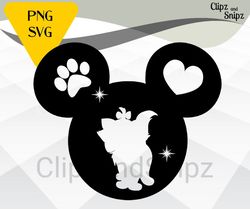 aristocats marie svg png clipart instant digital download mickey head for cute cat shirt transfer or sublimation tumbler