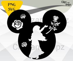 isabella svg png clipart encanto instant digital download mickey ears head for t shirt transfer stickers and tumblers