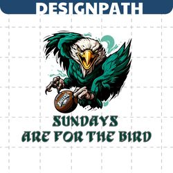 sundays are for the bird eagles svg