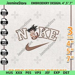 son goku dragon ball nike new svg