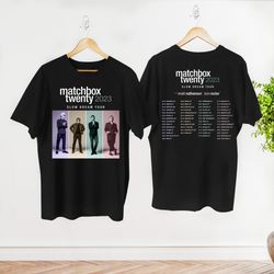 tour 2023 shirt, matchbox twenty band shirt, matchbox 20 slow dream tour