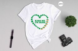 kiss me im irish shirt, st patricks day t-shirt, irish baby shirt