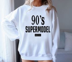 90s supermodel shirt, 90s fashion icon crewneck, 90s supermodel shirt